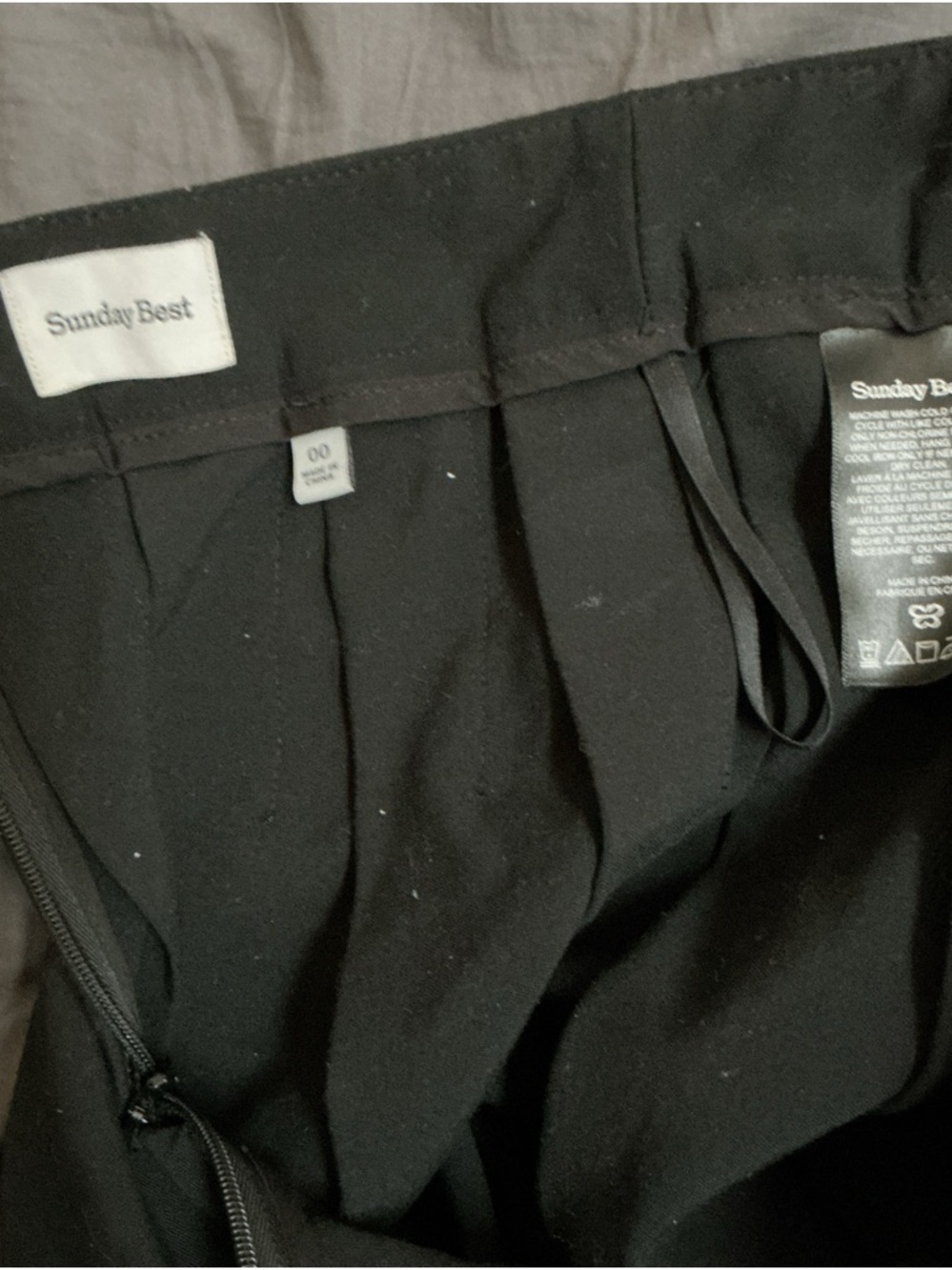Aritzia Sunday Best Black Mini Skirt